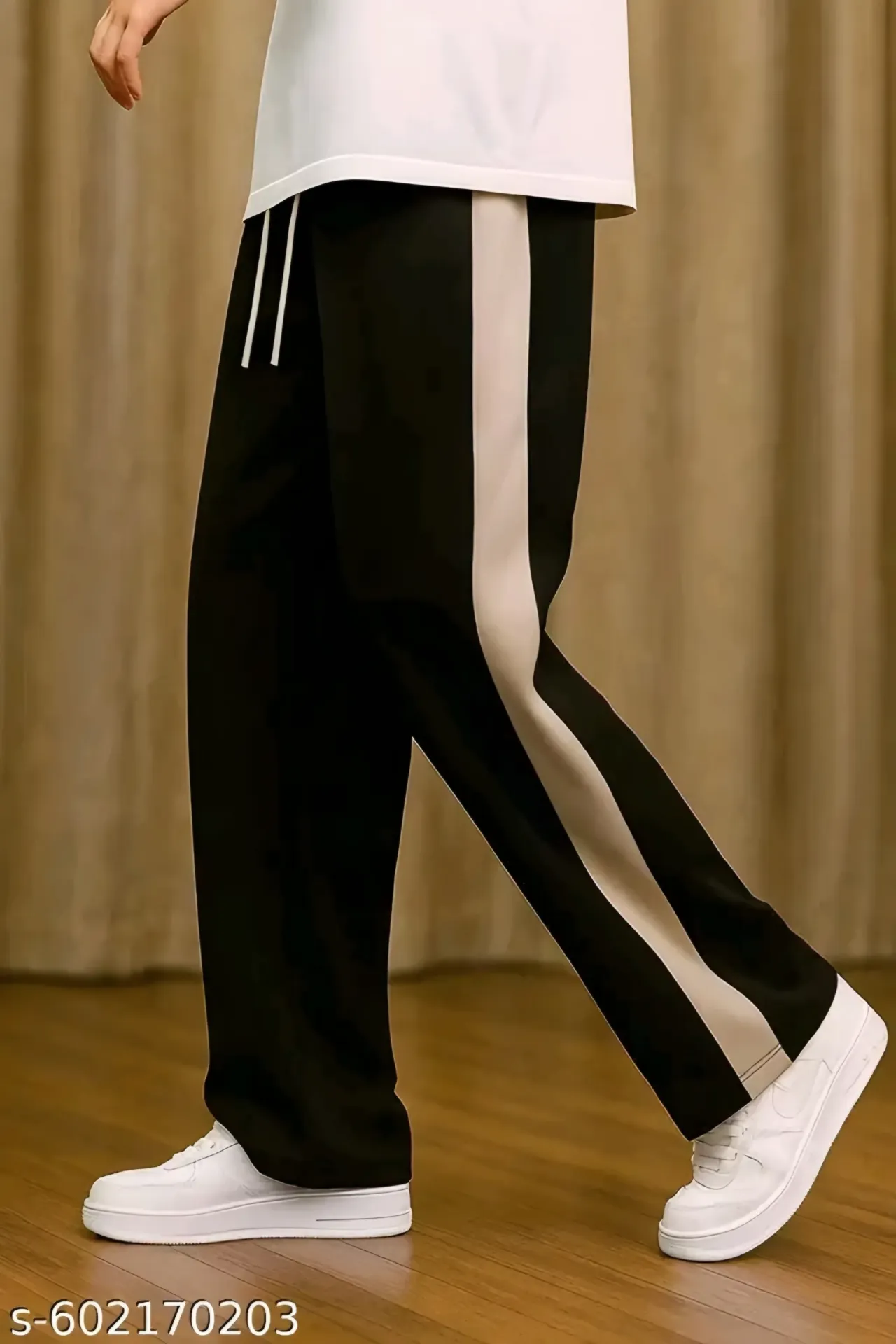 White Loose Fit Track Pant for Men | Baggy for Men | Joggers for Men | Running | Men's Lover Activewear Cargo Pant